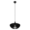 Wisząca lampa drewniana COLINO 315900132 nad stół czarny