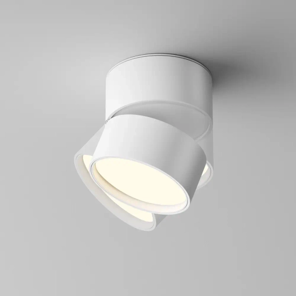 Regulowana sufitowa lampa Onda C024CL-12W3K-W-1 LED 12W 3000K biała