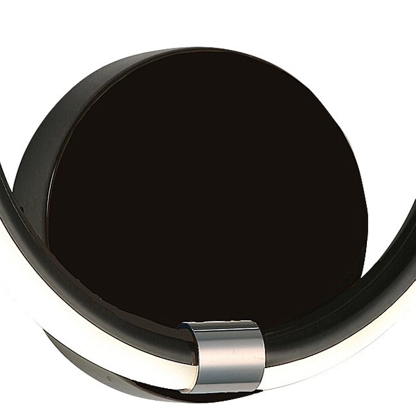 Ring lampa ścienna Willow 6969 LED 12W 4000K pierścień do salonu czarny