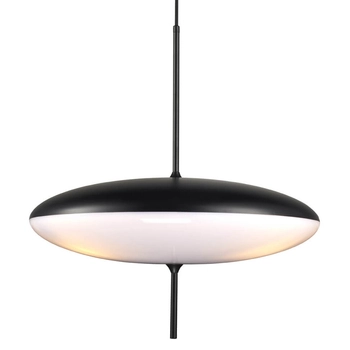 Lampa wisząca Piatto ST-9222P WB Step elipsa owalna do jadalni biała