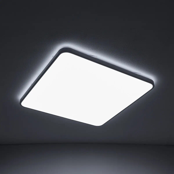 Kwadratowy plafon AGNES 8133 LED 64W 4000K biały