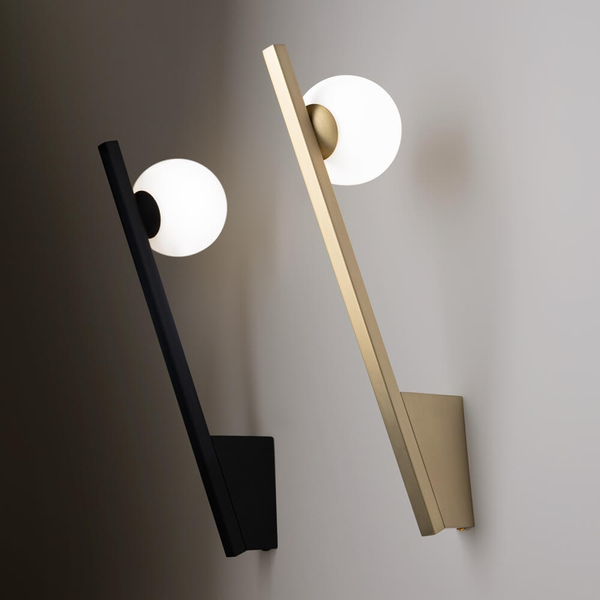 Salonowa lampa ścienna Kazimir MOD175WL-01G Maytoni bubble złota biała