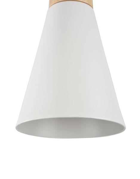 Kuchenny zwis stożek Bicones P359-PL-140-W Maytoni drewno biała