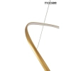Wisząca lampa WAVES złota MSE1501100593 1xLED 34W 3000K metalowa