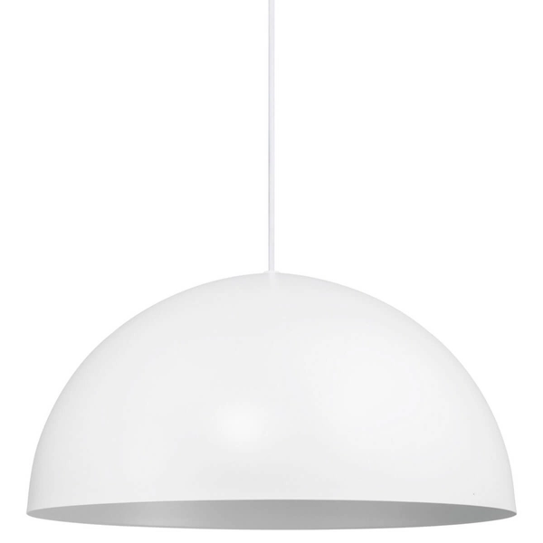 Jadalniana lampa wisząca Ellen 48573001 kopuła nad stół biały
