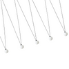 Wisząca LAMPA loftowa Movo V Orlicki Design szklana OPRAWA kule ball zwis czarny biały