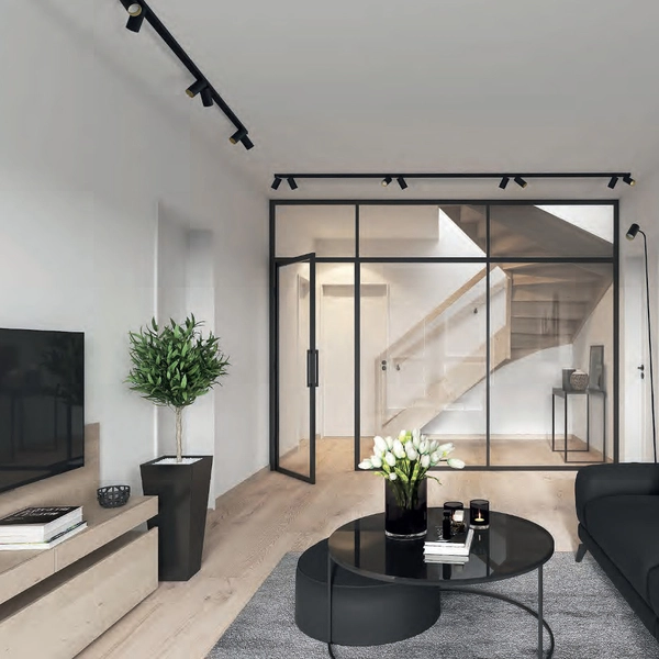 Sufitowa lampa z regulacją Mono 7698 loftowy plafon tuby czarne