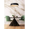 Ledowa lampa wisząca Talowe 46400/42/30 LED 39W 3000K pierścień czarny