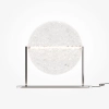 Okrągła lampa stołowa Mangata MOD387TL-L8CH3K LED 7W 3000K chrom