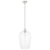 Szklana lampa wisząca L&-1102678 Light& nas wyspę nowoczesna nikiel