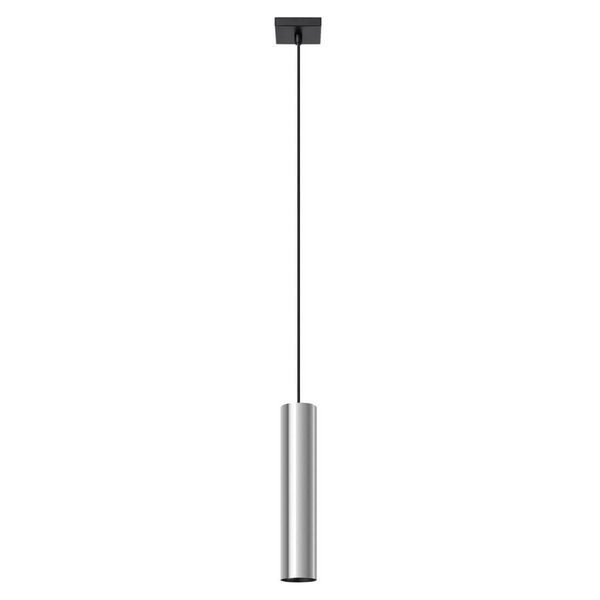 Lampa zwis Lagos SL.1204 Sollux rurka do sypialni pojedyncza chrom