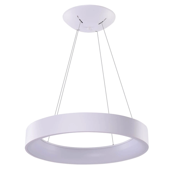Wisząca lampa nowoczesna Solvent pierścień LED 92W biały