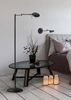 Czarna lampa ścienna Kazan 274770132 kinkiet LED 8W 3000K ruchomy