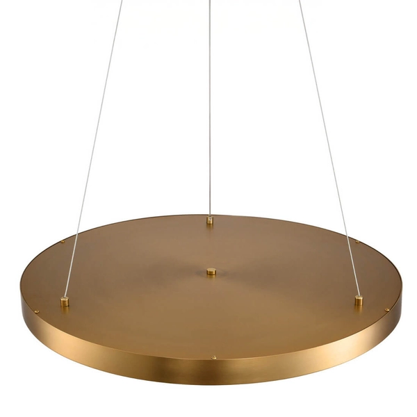 Okrągła lampa wisząca ALCHEMY ST-MD2407 LED 49W 3000K złoty biały