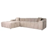 Nowoczesna sofa Cubel S5136 KHAKI VELVET Richmond Interiors aksamitna beżowa