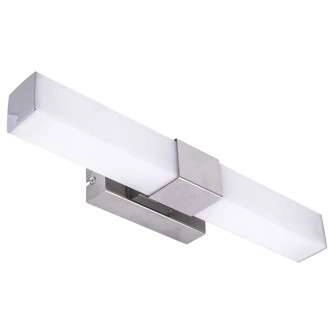 Kinkiet LAMPA ścienna SALSA 03842 Ideus Kinkiet LAMPA ścienna metalowa OPRAWA listwa LED 8W 4000K do łazienki IP44 chrom