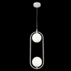 LAMPA wisząca RING MOD013PL-02W Maytoni modernistyczna OPRAWA zwis szklane kule białe