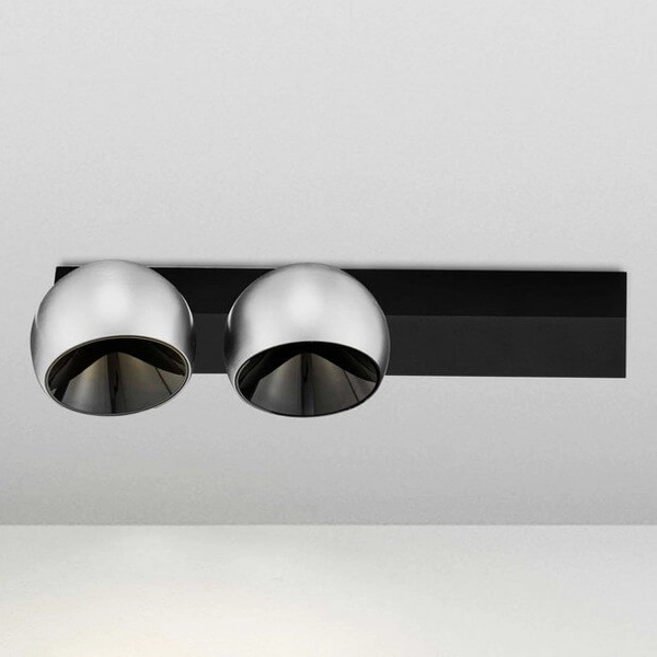 Lampa sufitowa FRONTERA LE44942 LED 21W 3000K bubbles szara czarna