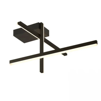 Loftowa sufitowa lampa 22027 LED 50W 3000K belki metalowe czarne