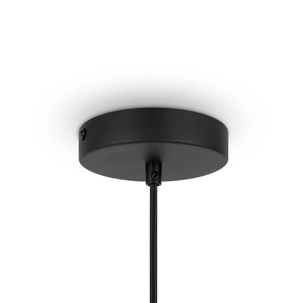 Lampa wisząca nad wyspę Roots MOD197PL-01W Maytoni okręgi czarna beżowa