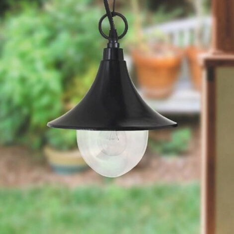 Zewnętrzna LAMPA wisząca KONSTANZ 8246 Rabalux metalowa OPRAWA zwis ogrodowy outdoor IP44 czarny