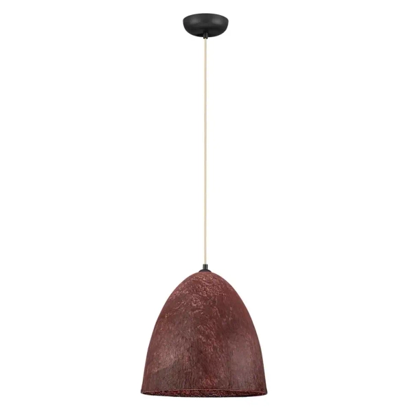 Nowoczesna lampa sufitowa TALVORA LE45312 do salonu czerwony