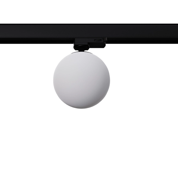 Lampa sufitowa trójfazowa do szyn YOLI MYL.00391 kula czarna biała