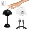 Bezprzewodowa nocna lampka Costa ML2271 LED 3W CCT grzyb czarny