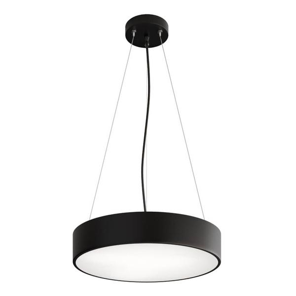 Wisząca lampa okrągła Cleo 137623690241 Team jadalniana nad stół czarna