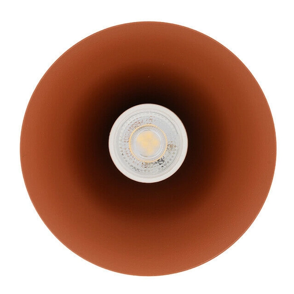 Wisząca lampa nad stół ZENITH 11456 trójkątna pomarańczowy