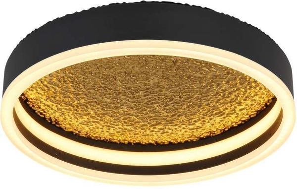 Lampa przysufitowa Hedi 48460-24 LED 24W 3000K czarna złota