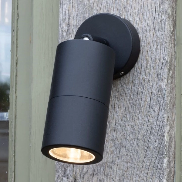 Kinkiet elewacyjny Ortega ORT0722 Dar Lighting tuba IP65 czarny