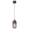 Zewnętrzna wisząca lampa Wells 33810/08/97 LED 8W 2700K IP54 brązowy