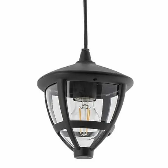 Zewnętrzna lampa wisząca Amelia 10496 Nowodvorski IP44 metalowa czarna