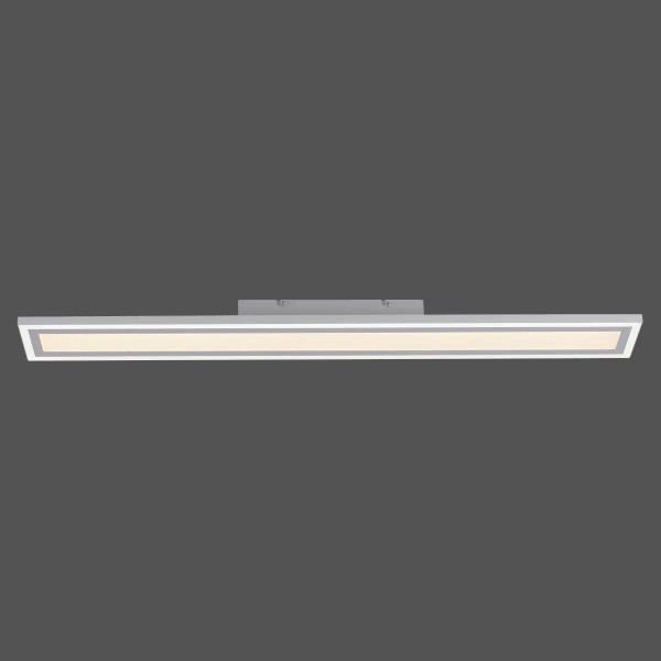 Prostokątna lampa sufitowa EDGING biała 14853-16 1xLED 35W 2700-5000K sterowana pilotem