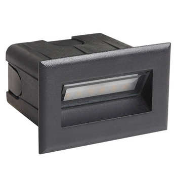 Zewnętrzna lampa wpust Erba ONFL-0332-4K Italux LED 3W 4000K IP65 czarny