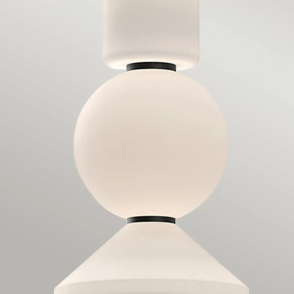 Nowoczesna zwisająca lampa Bijou ALM-BIJOU-P3-MB LED 20W 3000K czarny