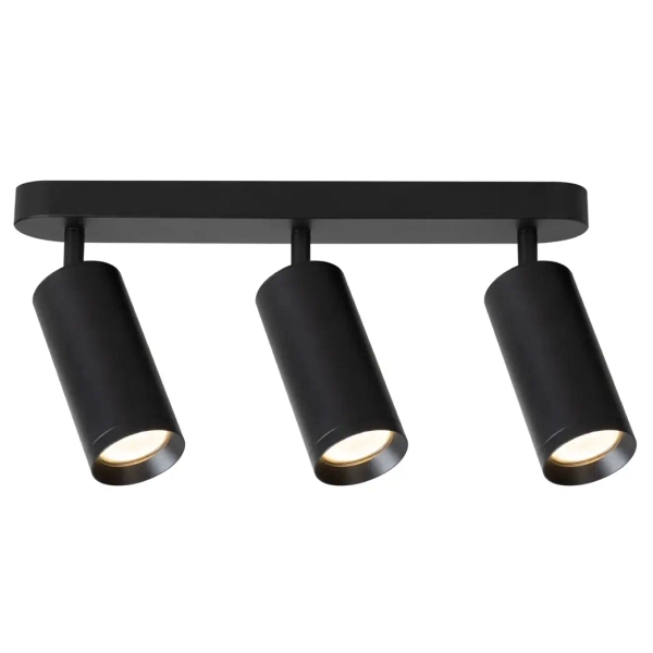 Potrójna lampa sufitowa MICA SPOT ML1147 do kuchni czarny
