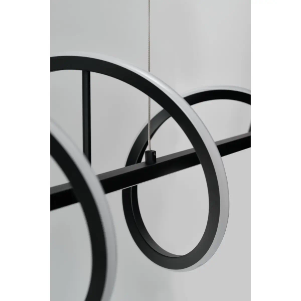 Spiralna lampa wisząca MEMPHIS AZ6815 LED 55W 3000K czarna