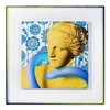 Kwadratowy obraz do salonu FANCY APOLLO KH1501100256 King Home wielokolorowy
