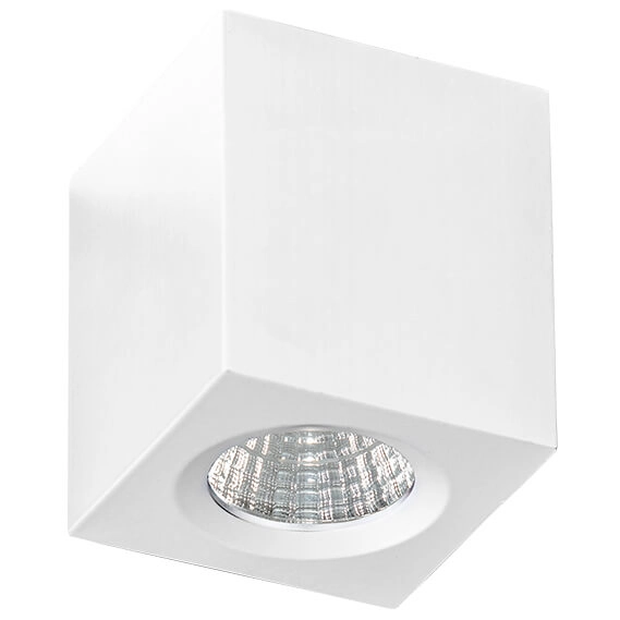 Lampa sufitowa downlight Nano AZ2786 LED 5W 3000K metalowa kostka biała