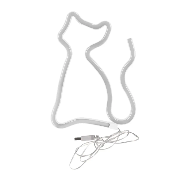 Dziecięca lampa ścienna NEON 327093 LED 3W kot barwa biała ciepła