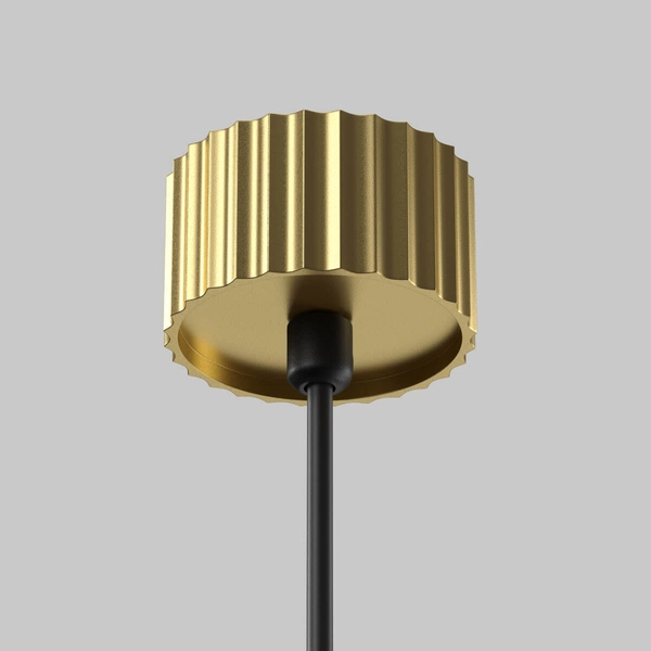 Ścienna lampa Calipso P106PL-01-GU10-BS metalowa tubka mosiądz