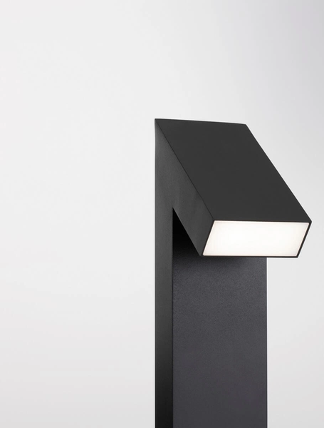 Stojąca lampa ogrodowa MONCLOVA LE71474 metalowa LED 6W czarna