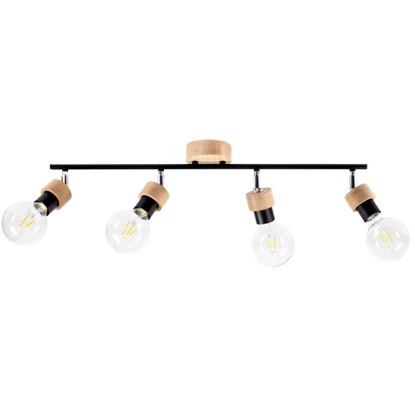 Loftowa lampa sufitowa MARJOLAINE 2834474 regulowana metalowe reflektorki