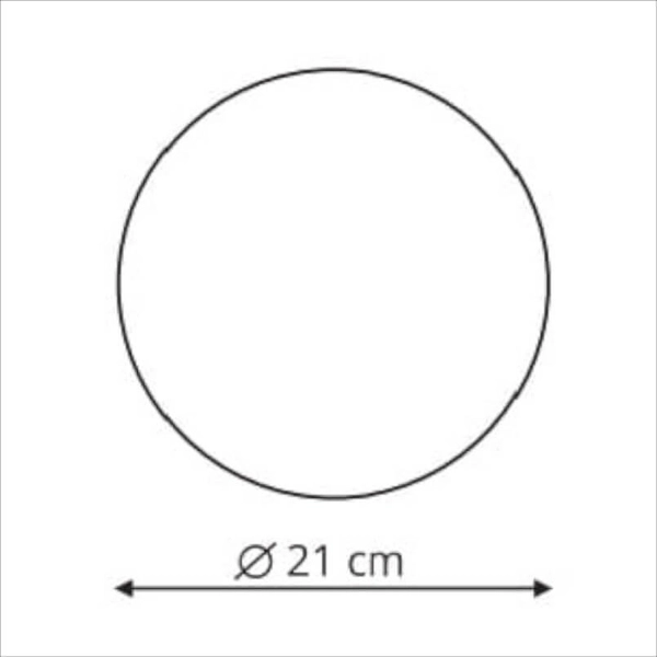 LAMPA sufitowa PLATILLO LP-8102/1C-12W WH Light Prestige okrągła OPRAWA plafon LED 12W 3000K metalowy moon biały