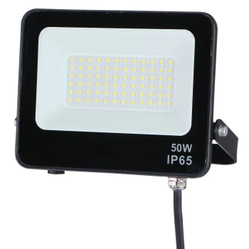 Halogenowa lampa zewnętrzna EKN1622 LED 50W 4000K IP65 czarny