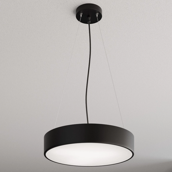 Wisząca lampa z czujnikiem ruchowo-zmierzchowym Cleo 137623600257 czarny
