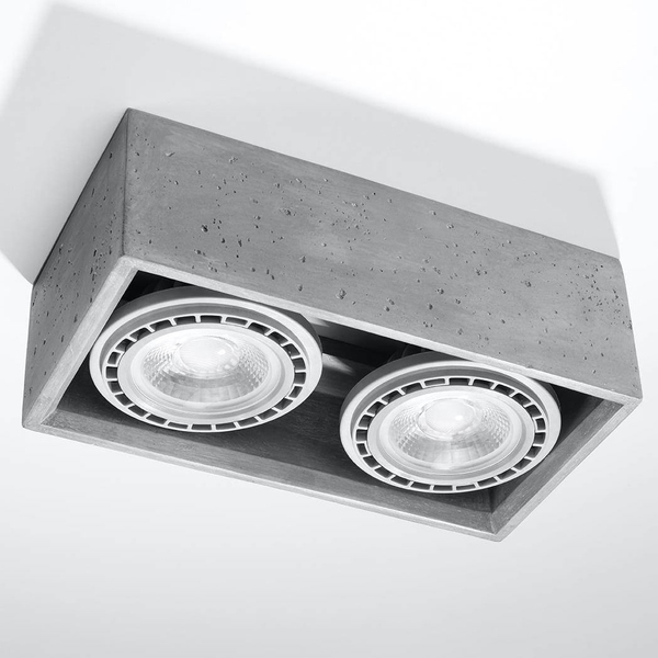 Betonowa lampa sufitowa SL.0884 nowoczesny plafon do kuchni