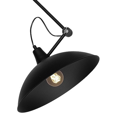 Lampa regulowana MELOS 808PL_G1 Aldex sufitowy wysięgnik czarny